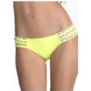 😊Seafolly Mod Club Ruched Side Bikini Bottom